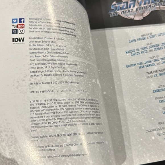 Star Trek The Next Generation: Through the Mirror - Comic Book - Picture 8 of 12